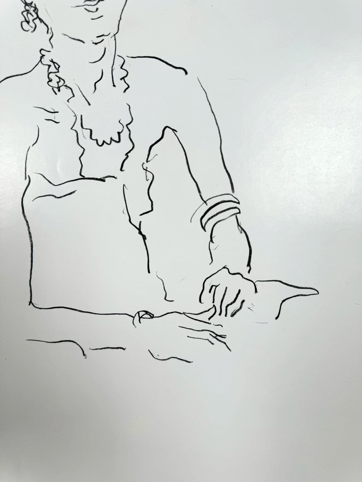 Ronald Shap | untitled figure drawing, c. 1980