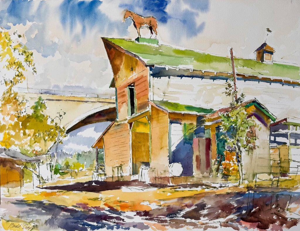 Ronald Shap | Arroyo Seco Stables, Pasadena, 1990