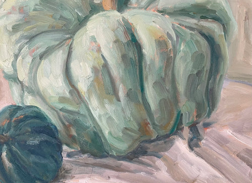 Kira Joy Alvitre  |  Green and cream, 2023