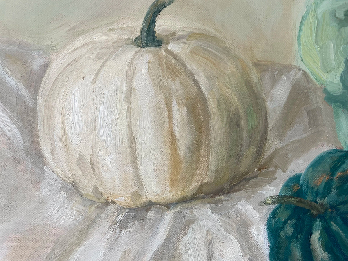 Kira Joy Alvitre  |  Green and cream, 2023