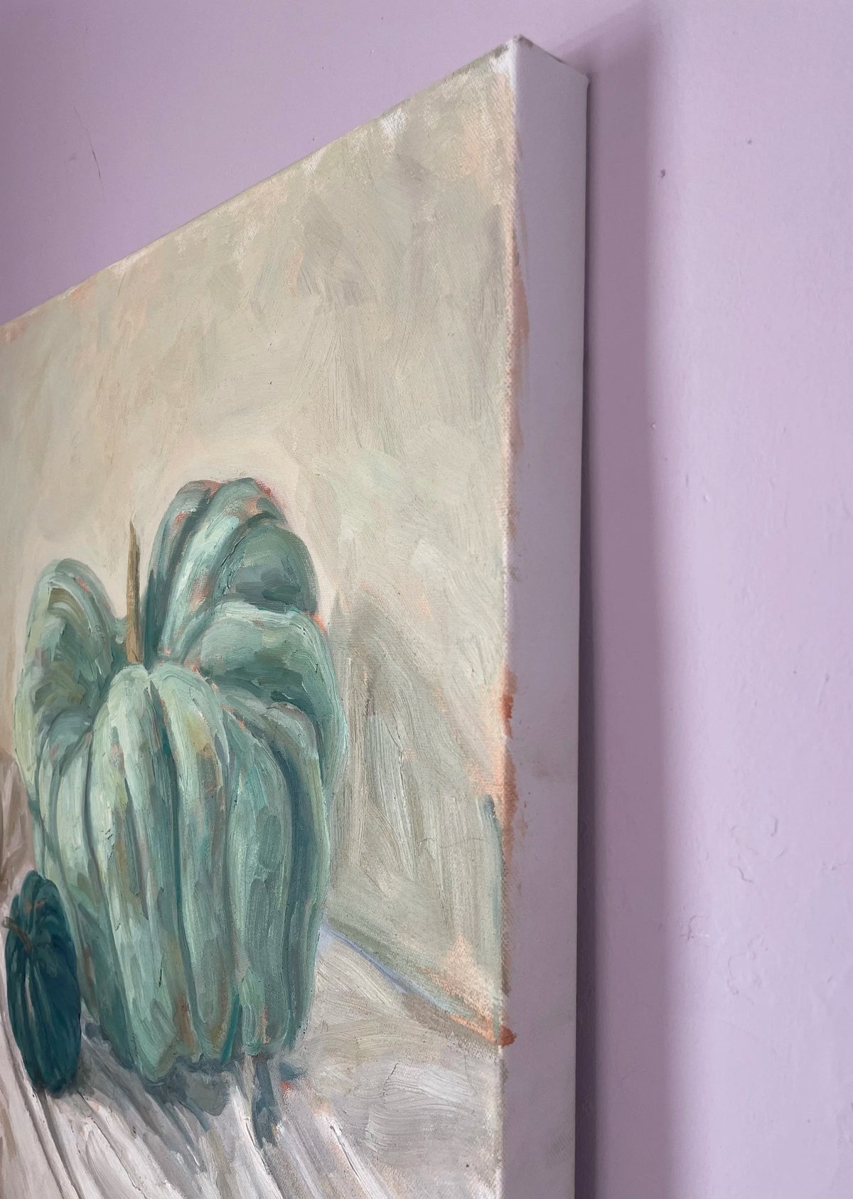 Kira Joy Alvitre  |  Green and cream, 2023