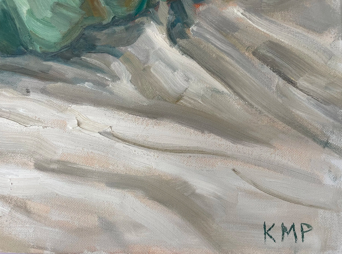 Kira Joy Alvitre  |  Green and cream, 2023