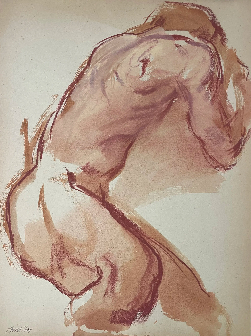 Ronald Shap | untitled figure drawing, c. 1980
