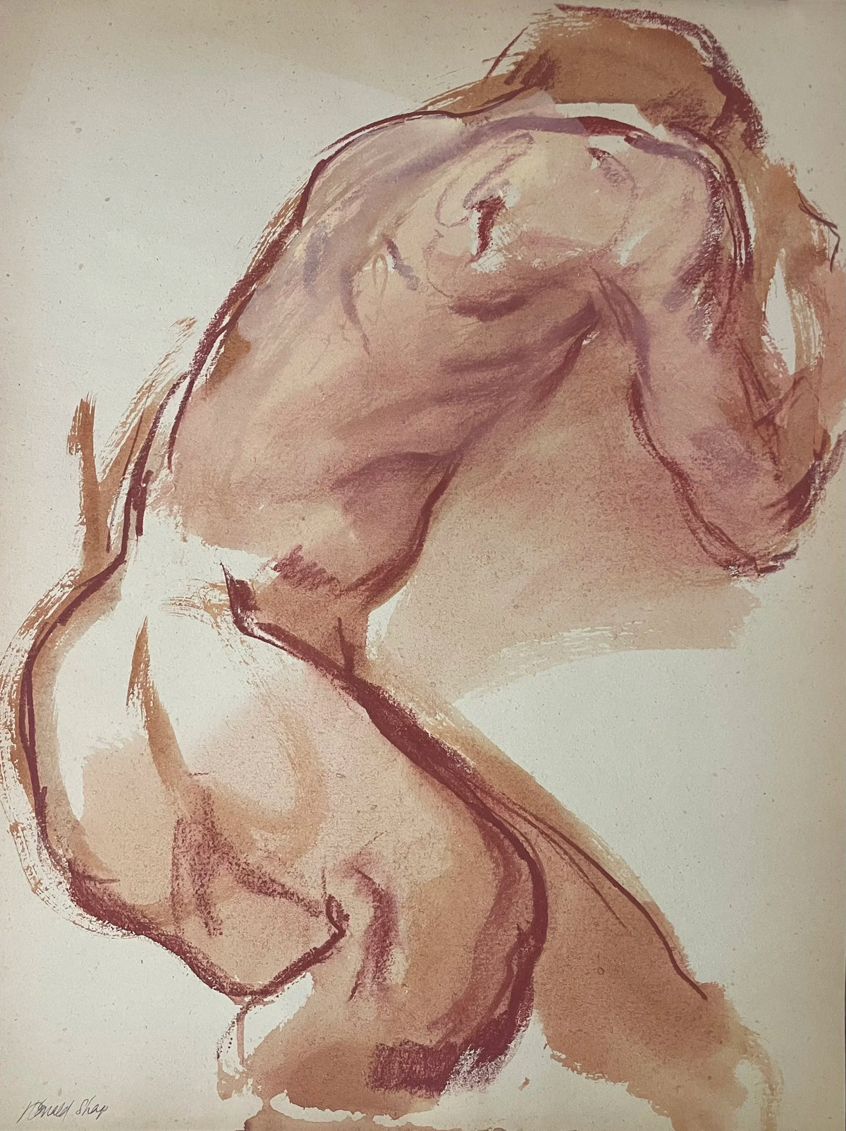 Ronald Shap | untitled figure drawing, c. 1980