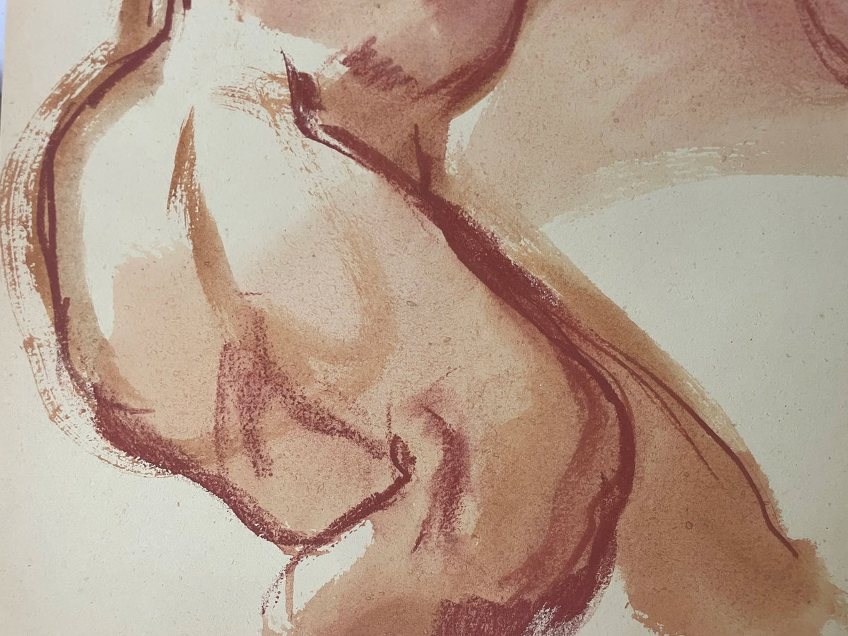 Ronald Shap | untitled figure drawing, c. 1980