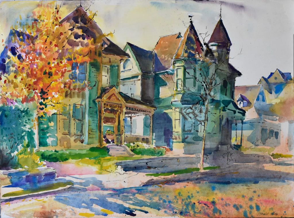 Ronald Shap | In the Neighborhood (East), c. 1990