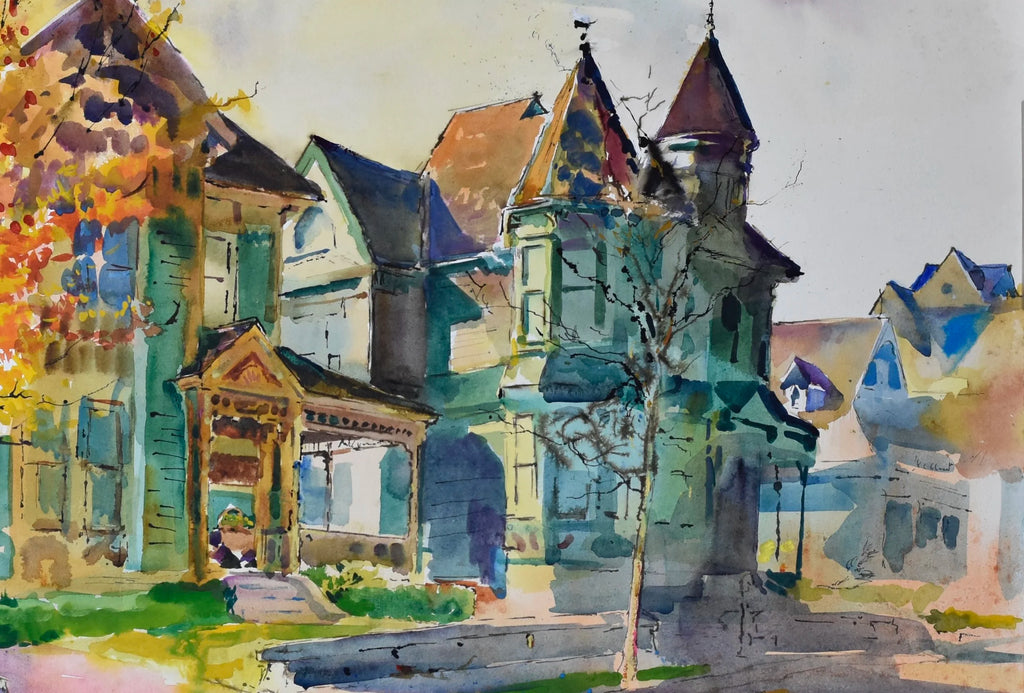 Ronald Shap | In the Neighborhood (East), c. 1990