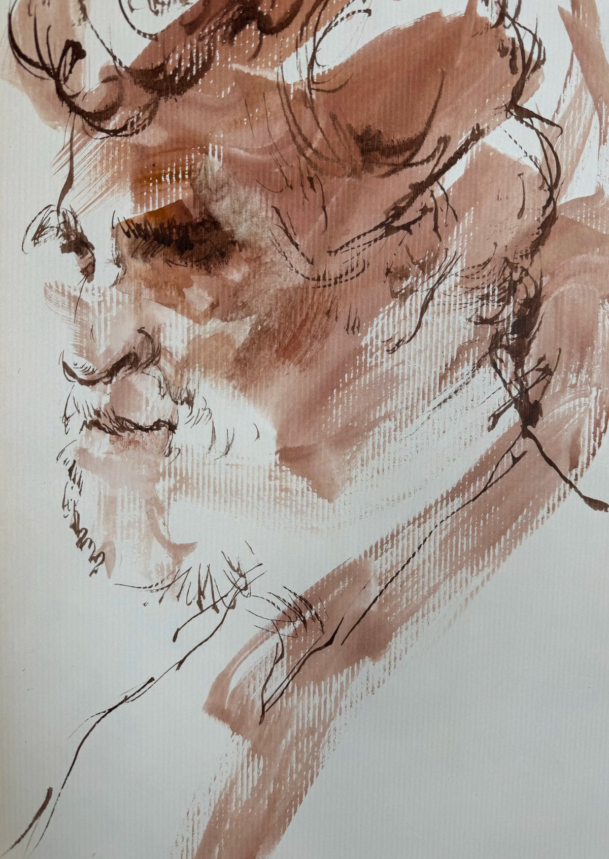 Ronald Shap | untitled portrait drawing
