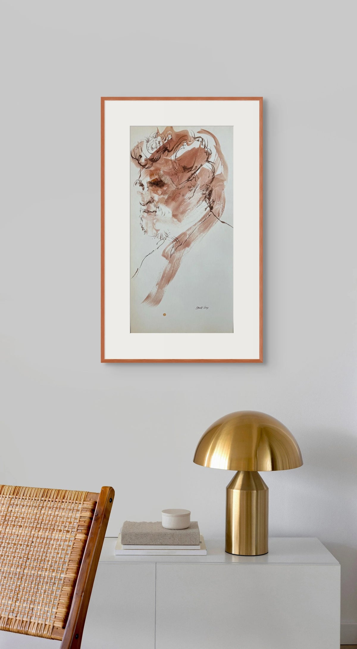 Ronald Shap | untitled portrait drawing