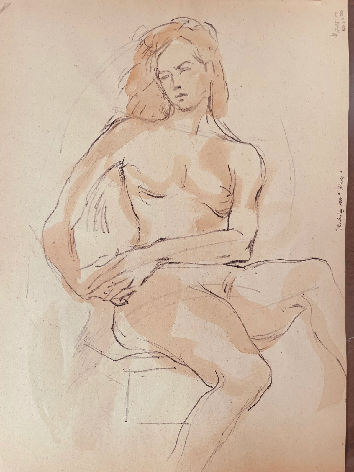 Ronald Shap | Reclining nude