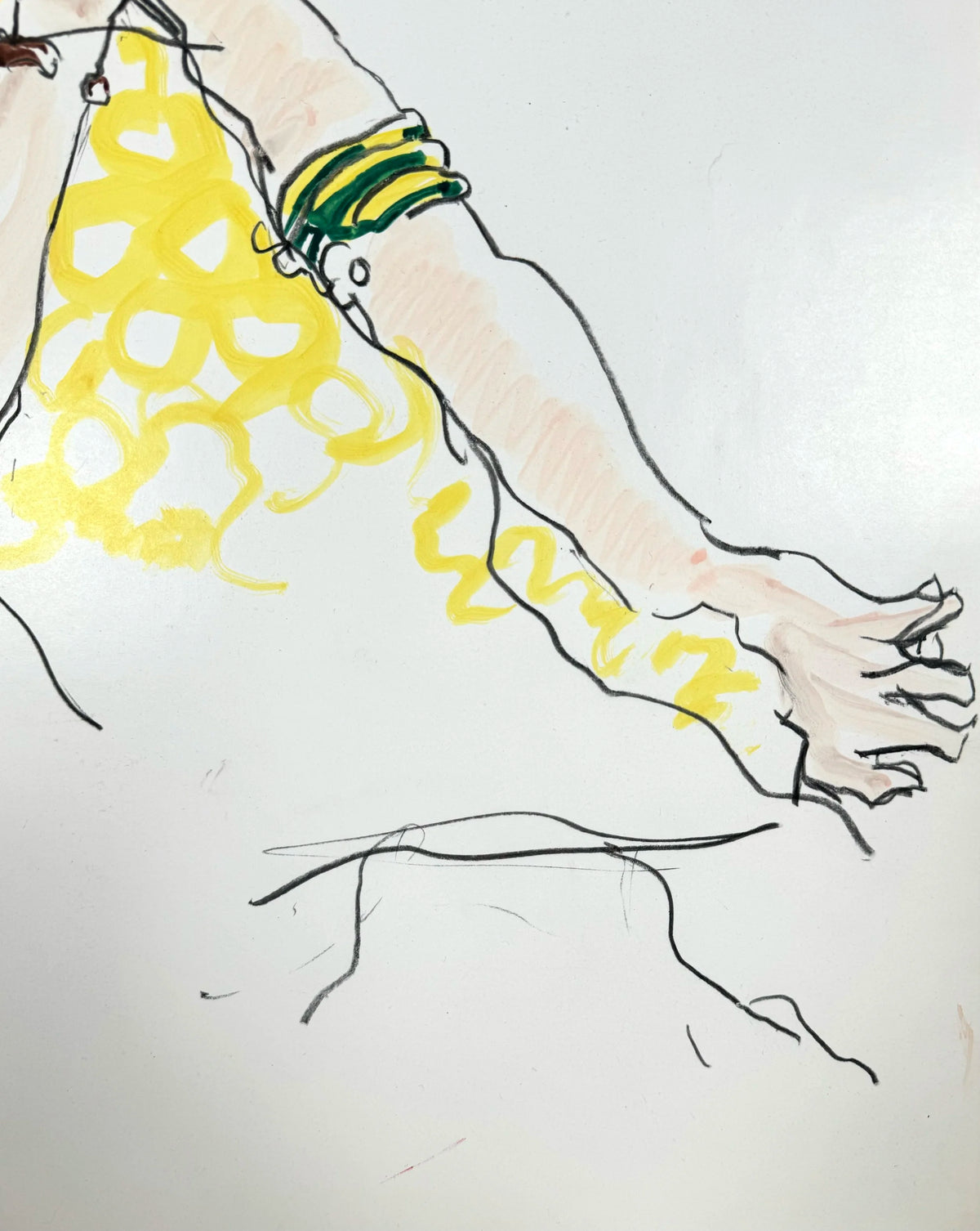 Ronald Shap | untitled figure drawing, c. 1980