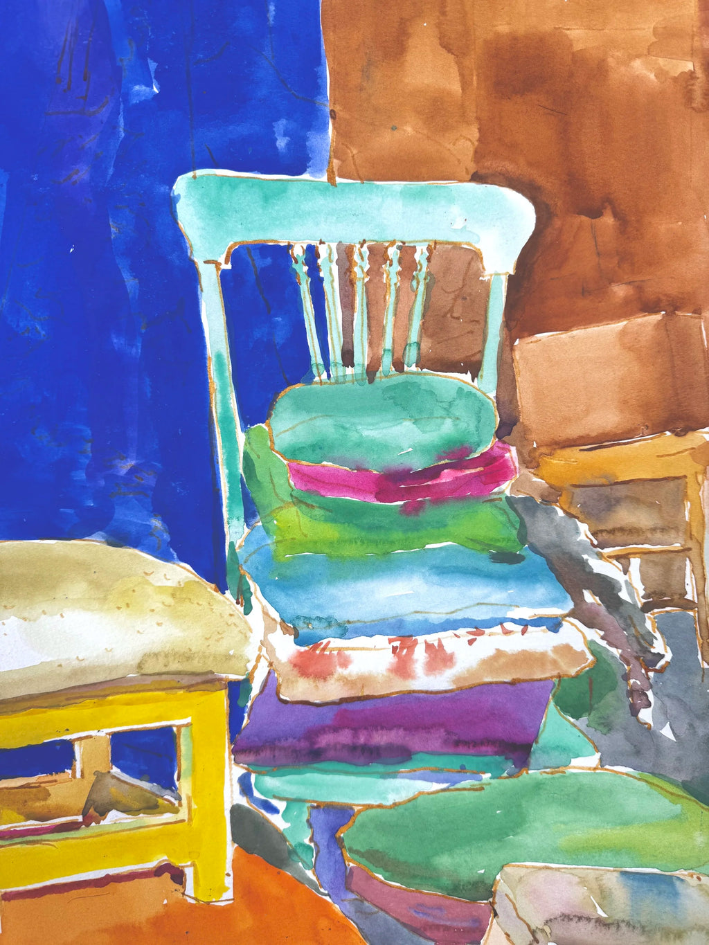 Ronald Shap | Blue Drape, 1991