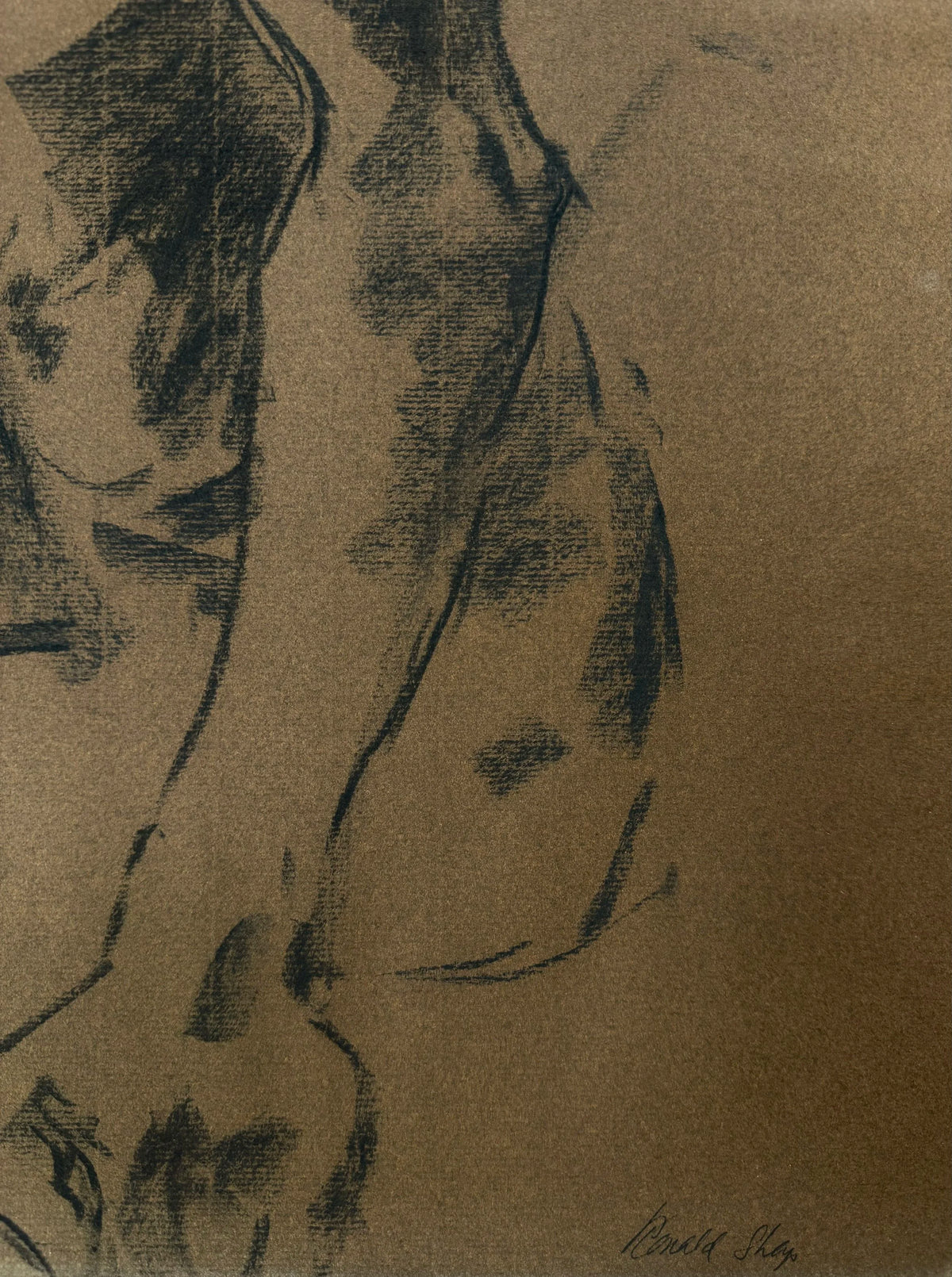 Ronald Shap | untitled figure drawing, c. 1980