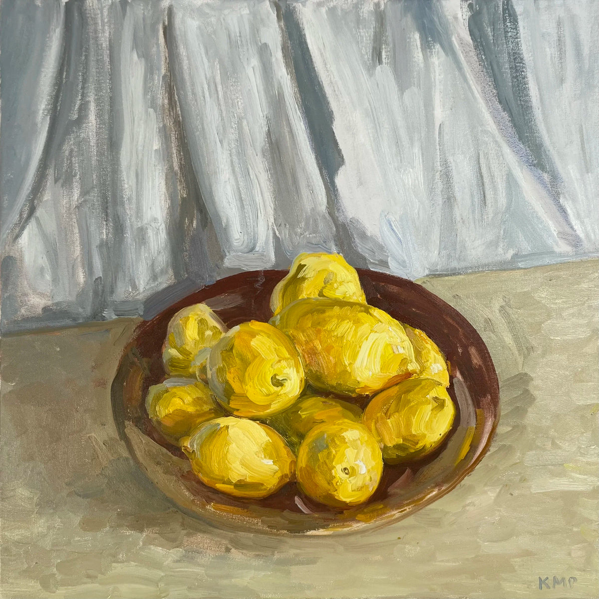Kira Joy Alvitre | Maroon, yellow and blue (prints)