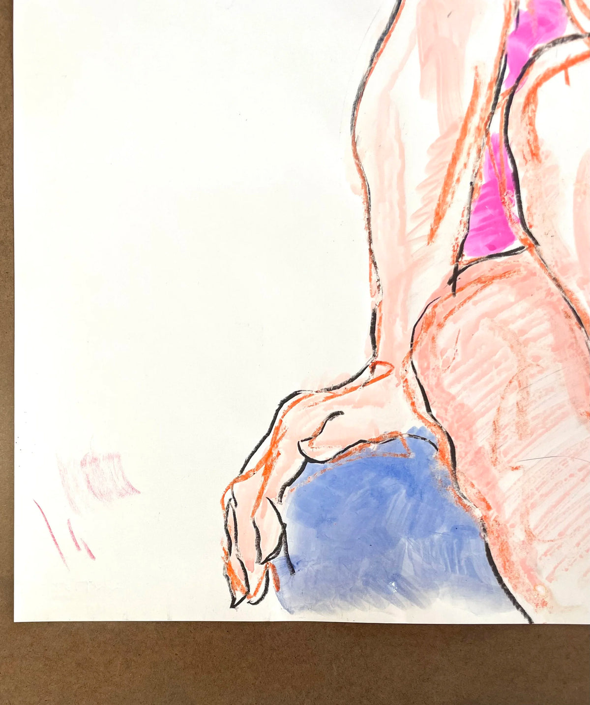 Ronald Shap | untitled figure drawing, c. 1980