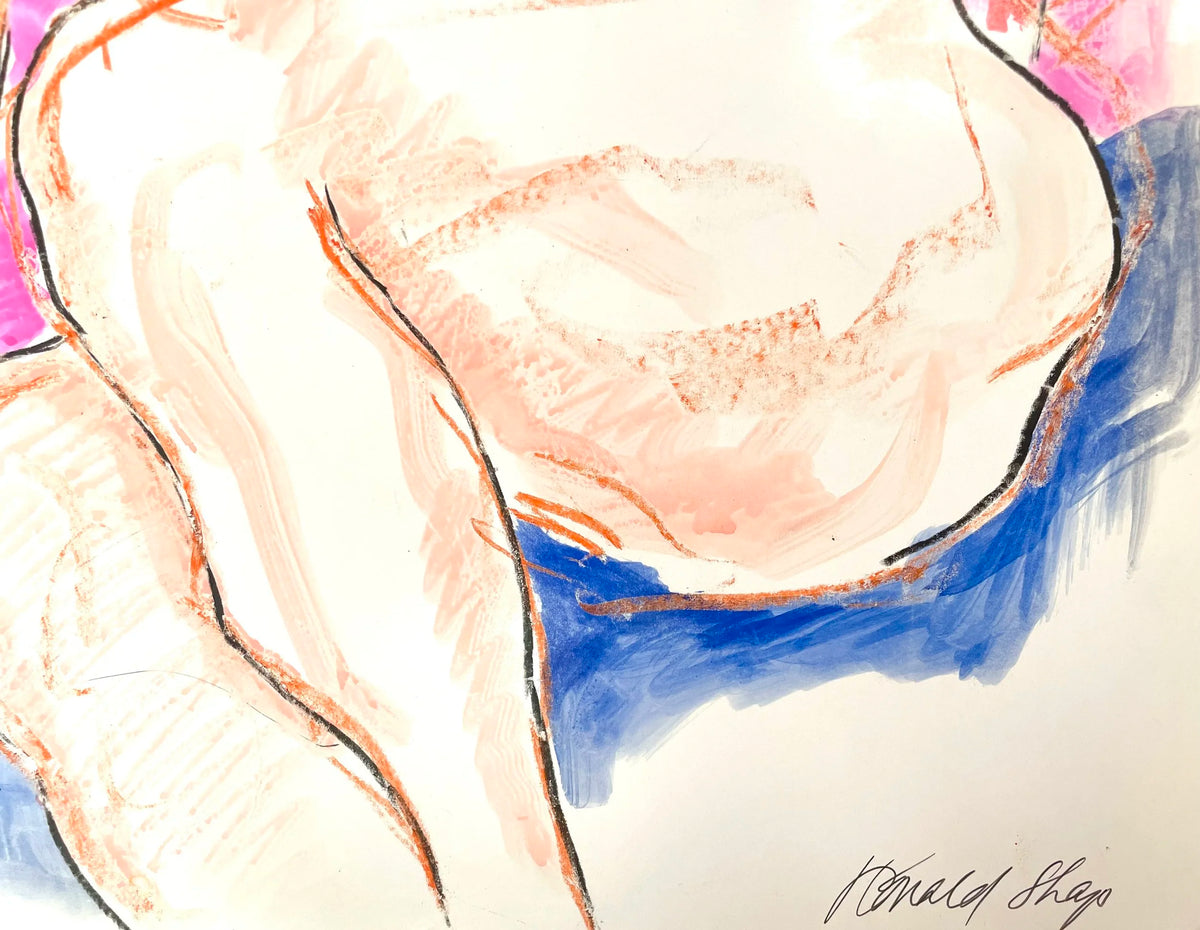 Ronald Shap | untitled figure drawing, c. 1980