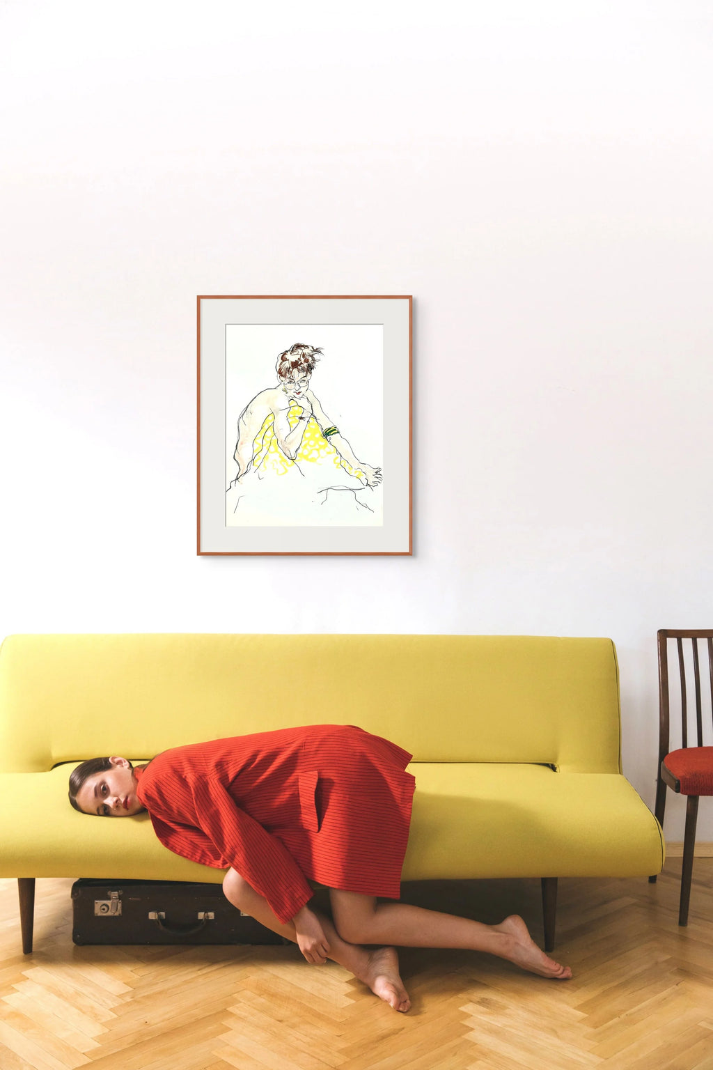 Ronald Shap | untitled figure drawing, c. 1980
