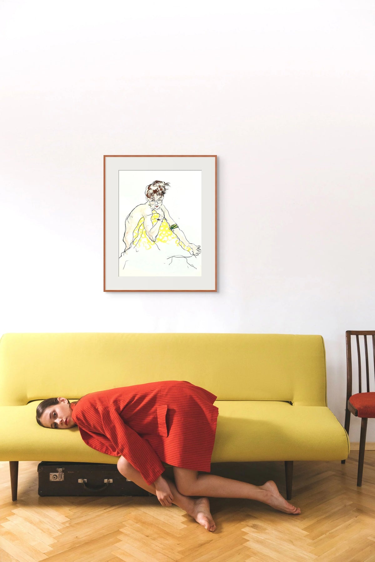 Ronald Shap | untitled figure drawing, c. 1980
